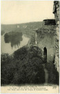 Andelys (Les). La Seine vue du Donjon du Château Gaillard.
