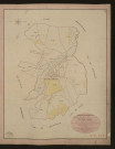 Neaufles-Saint-Martin. Tableau d'assemblage du Plan Parcellaire de la Commune de Neaufles-Saint-Martin. _ Canton de Gisors - Andelys - Eure. _ Terminé sur le terrain le 1er septembre 1840, sous l'administration de M. de Monicault, Préfet - M. Abel Le Père, Maire et sous la direction de M. Garnier, Directeur des Contributions directes. _ M. Le Fébure, Géomètre en Chef. _ Par M. Ledanois, Géomètre de 1re classe