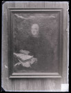 Bournainville-Faverolles (Eure), tableau représentant un bénédictin.