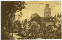 Verneuil-sur-Avre. Vue prise sur les Fossés et Promenades.