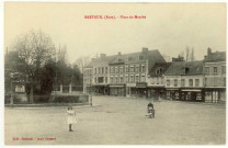Breteuil-sur-Iton. Place du Marché.