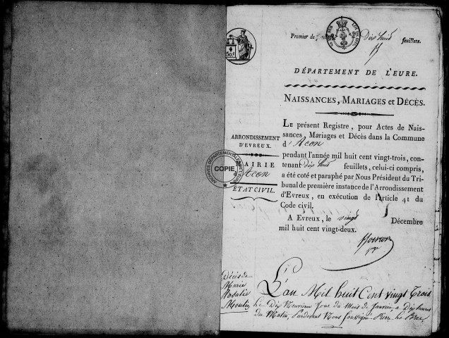 NMD (1823-1842)