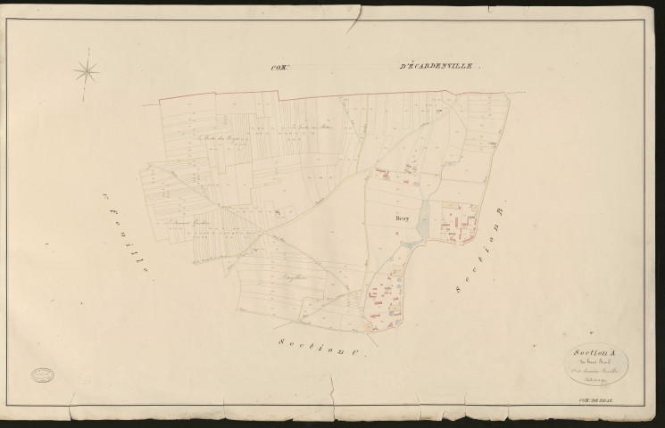Bray. Section A _ du haut Breuil _ 2e et dernière Feuille