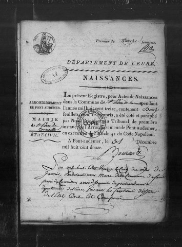 NMD (1813-1822)
