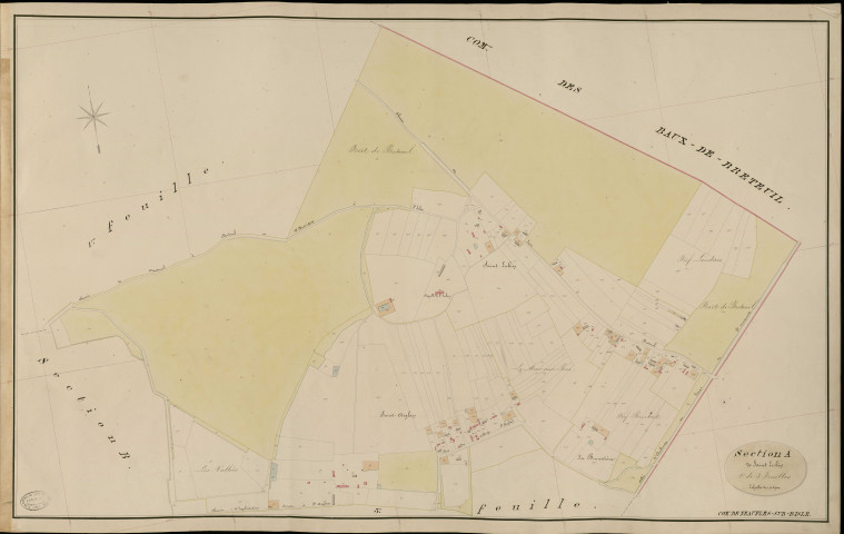 Neaufles-sur-Risle. Section A _ de Saint Lubin _ 2e de 3 Feuilles