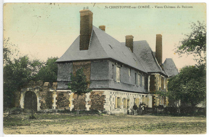 Saint-Christophe-sur-Condé. Vieux Château du Buisson.