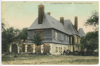 Saint-Christophe-sur-Condé. Vieux Château du Buisson.