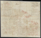 Ailly - "Première partie de la carte ou plan de la terre et seigneurie d'Ailly sur laquelle est Ailly, une partie de La Bucaille et les bois d'Etiennemare, des Vaubettes, de Saint-Pierre et Camin". *