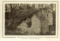 Verneuil-sur-Avre. Ruines de La Tour Gelée, dite du Goulet - A droite de la Route de Mortagne.