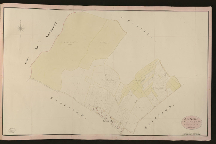 Bacqueville. Section C _ des Beaudoins et de la Grande Vallée _ 2e et dernière Feuille