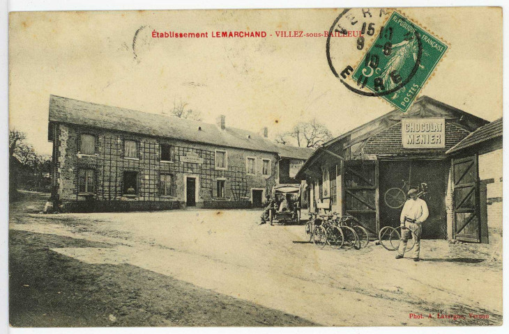 Villez-sous-Bailleul. Etablissement Lemarchand.