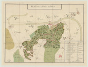 Pont-de-L'Arche - "Plan de la forêt de Bord. Copie de celui du sieur Filleul fait en 1757". *