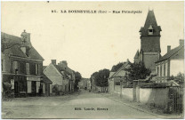 Bonneville-sur-Iton (la). Rue Principale.