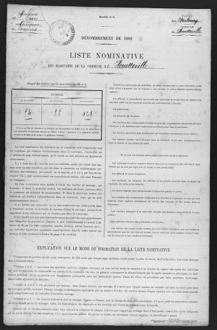 HOUETTEVILLE 1901