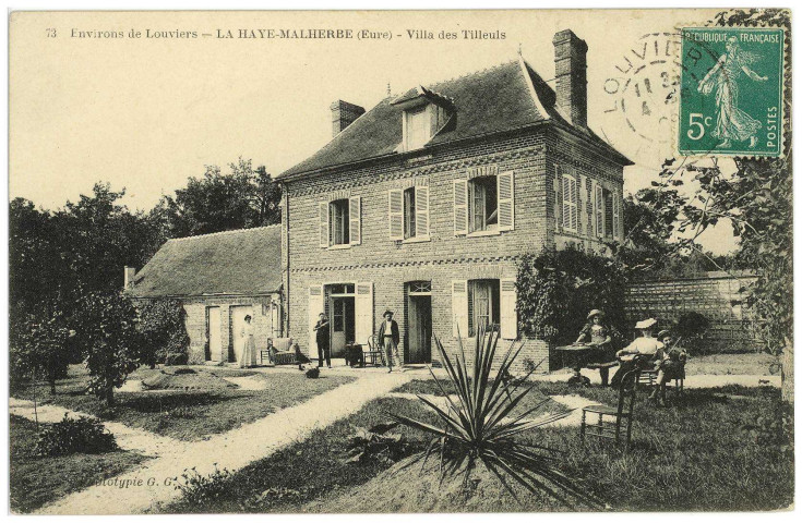 Haye-Malherbe (La). Villa des Tilleuls.