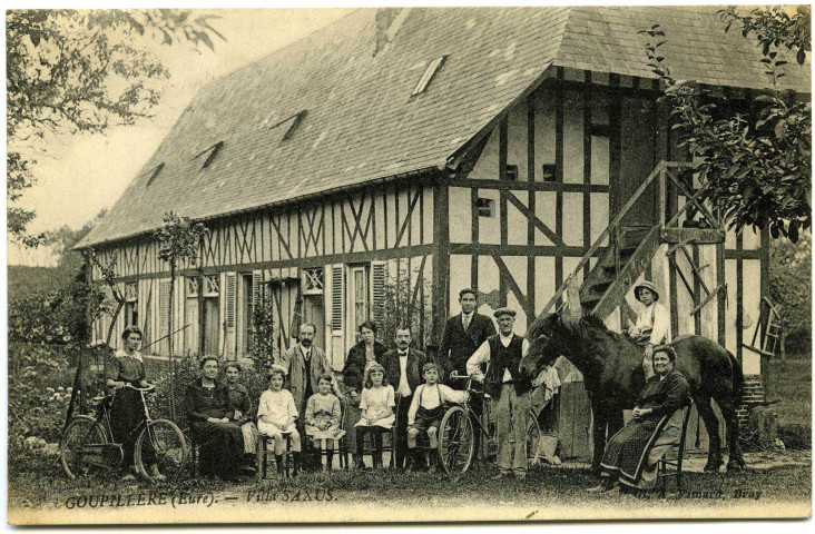 Goupillières. Villa Saxus.