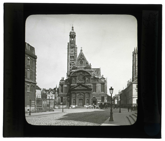 Église Saint-Eustache de Paris, façade ouest.