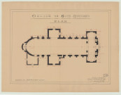 Bois-Normand _"Eglise de Bois-Normand. Plan".