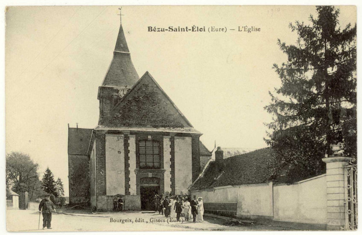 Bézu-Saint-Eloi. L'Eglise.