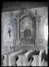Tableau représentant le couronnement de la Vierge de l'église de Ménesqueville (Eure).