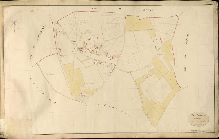 Conches-en-Ouche. Section A _ de Goupigny _ 1re de 2 Feuilles