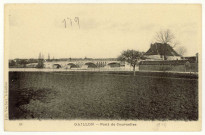 Courcelles-sur-Seine. Pont de Courcelles.