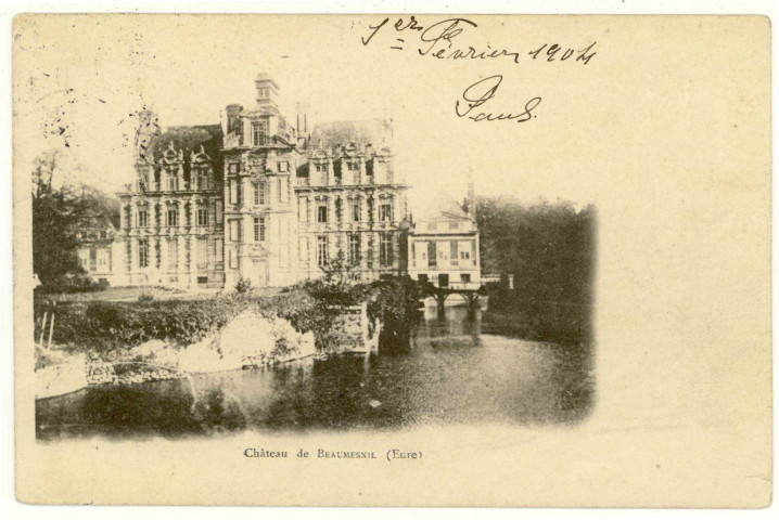 Beaumesnil. Château de Beaumesnil.