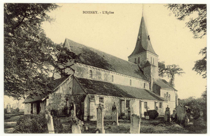 Boisney. L'Eglise.