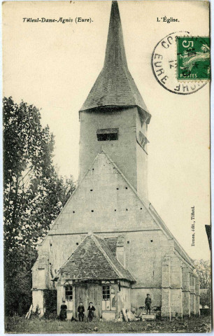 Tilleul-Dame-Agnès. L'Église.