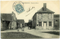 Heubécourt. Place de la Mairie.
