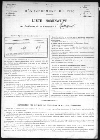 HARICOURT 1926