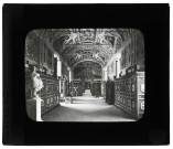 Grande galerie de la bibliothèque du Vatican.