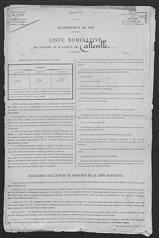 CALLEVILLE 1906
