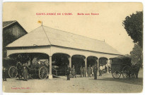 Saint-André-de-l'Eure. Halle aux Veaux.