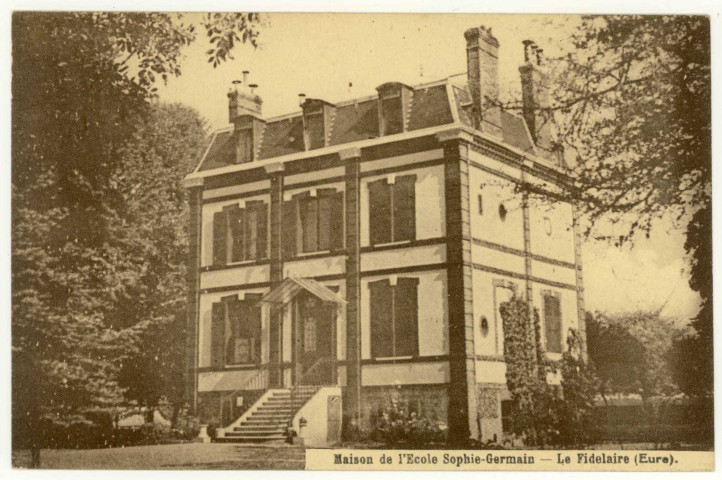 Fidelaire (Le). Maison de l'Ecole Sophie Germain.