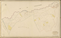 Saint-Ouen-d'Attez. Section B _ de l'Eglise et du bas de la Prairie _ Feuille Unique