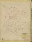 Epreville-près-le-Neubourg. Tableau d'assemblage _ du Plan Parcellaire de la Commune d'Epréville _ Canton de Neubourg - Louviers - Eure. _ Terminé sur le Terrain le 21 juillet 1844, sous l'administration de M. Zédé, Préfet _ M. Dumoutier, Maire _ et sous la Direction de M. Garnier, Directeur des Contributions directes _ M. Le Fébure, Géomètre en Chef. _ Par M. Le Grain, Géomètre de 1re classe.