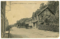 Mesnil-sur-l'Estrée (Le). Le Bureau de Poste.