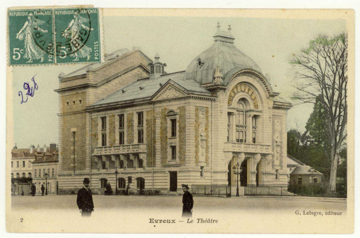 Evreux-Ville. Le Théâtre.