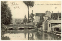 Evreux-Ville. L'Iton au Pont St-Léger.