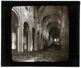 Église abbatiale de la Trinité de l'abbaye aux Dames de Caen (Calvados), intérieur.