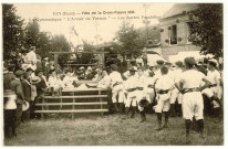 Ezy-sur-Eure. Fête de la Croix-Pajeot-1905 - La Gymnastique "L'Avenir de Vernon" - Les Barres Parallèles.