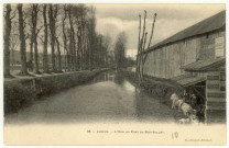 Evreux-Ville. L'Iton au Pont du Bois-Jollet.