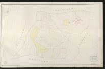 Ajou. Section B _ du Village d'Ajou _ 1re de 2 Feuilles