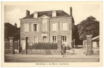 Iville. La Mairie - Les Ecoles.