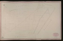 Vesly. Section E _ de la Voie de Cantiers _ 3e de 5 Feuilles