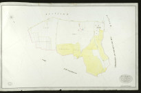 Section C de la Vallée Pepin_Feuille unique_Echelle de 1 à 2500