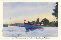 Bouafles. Les Pilotins au camp L.M.C. De Bouafles-les-Andelys.