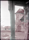 Angle du manoir-ferme du Mesnil-Jourdain (Eure).