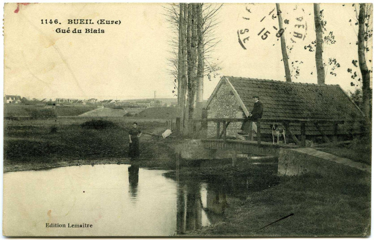 Bueil. Gué du Biais.